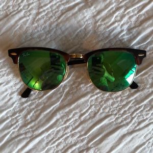 Ray Ban clubmaster sunglasses good condition!